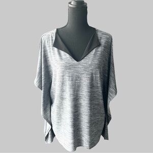 NWT Lucky Brand Jersey Poncho Top